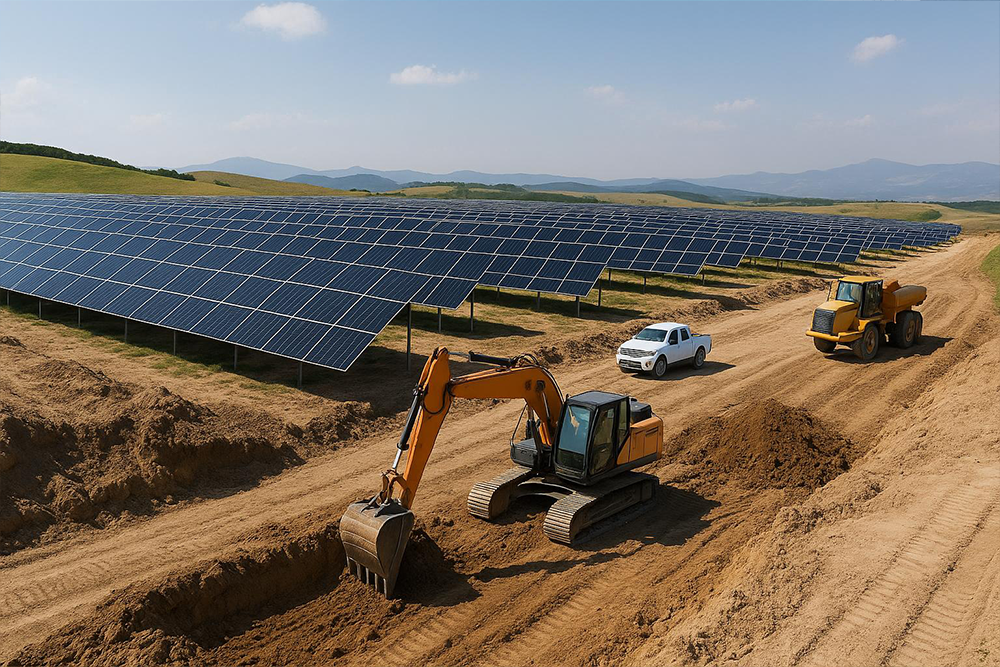 GEZ (Güneş Enerji Santrali) Projeleri Hafriyat Hizmetleri